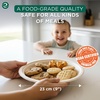 image:imageECO SOUL 10 Inch Disposable Bagasse Paper Plates 100 Pack Round100