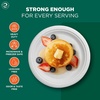 image:imageECO SOUL 10 Inch Disposable Bagasse Paper Plates 100 Pack Round100