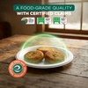 image:imageECO SOUL 10 Inch Disposable Bagasse Paper Plates 100 Pack Round100