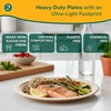 image:imageECO SOUL 10 Inch Disposable Bagasse Paper Plates 100 Pack Round200