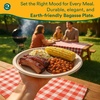 image:imageECO SOUL 10 Inch Disposable Bagasse Paper Plates 100 Pack Round200
