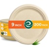image:imageECO SOUL 10 Inch Disposable Bagasse Paper Plates 100 Pack Round200