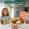 image:imageECO SOUL 10 Inch Disposable Bagasse Paper Plates 100 Pack Round500
