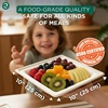 image:imageECO SOUL 10 Inch Disposable Bagasse Paper Plates 100 Pack Square100
