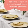 image:imageECO SOUL 10 Inch Disposable Bamboo Plates 50 Pack Round