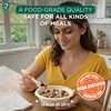 image:imageECO SOUL 12 Oz Disposable Bagasse Paper Bowls 50 Pack NaturalNatural