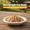 image:imageECO SOUL 12 Oz Disposable Bagasse Paper Bowls 50 Pack NaturalNatural
