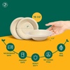image:imageECO SOUL 12 Oz Disposable Bagasse Paper Bowls 50 Pack NaturalNatural