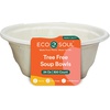 image:imageECO SOUL 12 Oz Disposable Bagasse Paper Bowls 50 Pack NaturalNatural