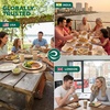 image:imageECO SOUL 12 Oz Disposable Bagasse Paper Bowls 50 Pack NaturalNatural