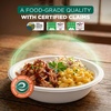 image:imageECO SOUL 12 Oz Disposable Bagasse Paper Bowls 50 Pack NaturalWhite