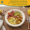 image:imageECO SOUL 12 Oz Disposable Bagasse Paper Bowls 50 Pack NaturalWhite