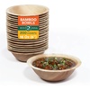 image:imageECO SOUL 5 Oz Bamboo Bowls Compostable Heavy Duty 100 PackLarge 6 16 Oz  Round