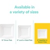 image:imageECO SOUL 59 Inch Disposable Bagasse Paper Plates 100 Pack Square100