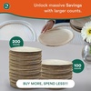 image:imageECO SOUL 6 Inch Disposable Bamboo Plates 100 Pack Round