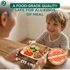 image:imageECO SOUL 6 Inch Disposable Bamboo Plates 400 Pack Square