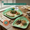 image:imageECO SOUL 7 amp 10 Inch Disposable Bamboo Bundle Plates 50 Pack50