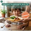 image:imageECO SOUL 8 Inch Disposable Bamboo Plates 200 Pack Square200