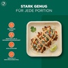 image:imageECO SOUL 8 Inch Disposable Bamboo Plates 200 Pack Square200