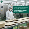 image:imageECO SOUL 8 Inch Disposable Bamboo Plates 200 Pack Square400