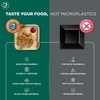 image:imageECO SOUL 8 Inch Disposable Bamboo Plates 200 Pack Square400