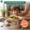 image:imageECO SOUL 8 Inch Disposable Bamboo Plates 200 Pack Square50
