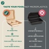 image:imageECO SOUL 8x8 Compostable Clamshell Food Containers 100 Pack8 x 8 Inch 100Pack