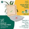 image:imageECO SOUL 8x8 Compostable Clamshell Food Containers 100 Pack8 x 8 Inch 50Pack