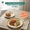 image:imageECO SOUL Bamboo Plates Combo Pack 450 Pack 6 amp 10 Inch Square450