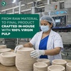 image:imageECO SOUL Compostable Dinnerware Set 400 Pieces RoundRound
