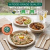 image:imageECO SOUL Compostable Dinnerware Set 400 Pieces RoundRound