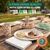 image:imageECO SOUL Compostable Dinnerware Set 400 Pieces RoundSquare 40 Guests