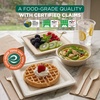 image:imageECO SOUL Compostable Dinnerware Set 400 Pieces RoundSquare