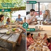 image:imageECO SOUL Compostable Dinnerware Set 400 Pieces RoundSquare