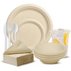 image:imageECO SOUL Compostable Dinnerware Set 400 Pieces RoundRound