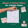 image:imageECO SOUL Bamboo Flushable Wipes 12 Pack 48 Wipes Each UnscentedPack of 4 48 Wipes Each