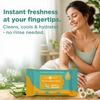 image:imageECO SOUL Shower Body Wipes 12 Pack 10 Wipes Each Unscented10 Count Pack of 12
