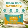 image:imageECO SOUL Shower Body Wipes 12 Pack 10 Wipes Each Unscented10 Count Pack of 12