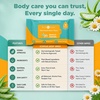 image:imageECO SOUL Shower Body Wipes 12 Pack 10 Wipes Each Unscented10 Count Pack of 6