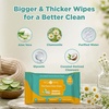 image:imageECO SOUL Shower Body Wipes 12 Pack 10 Wipes Each Unscented10 Count Pack of 6
