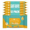 image:imageECO SOUL Shower Body Wipes 12 Pack 10 Wipes Each Unscented10 Count Pack of 12